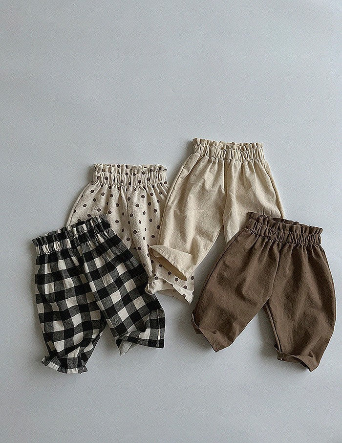 Baby Solid Color Loose Casual Pants - MyKids-USA™