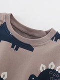 Arrival Summer Baby Kids Unisex Cartoon Dinosaur Pattern T-shirt and Shorts Clothing Set - MyKids-USA™