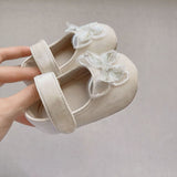 Autumn Baby Girl Tulle Butterfly Attached Toddler Soft-Sole Anti-slip Walking Shoes - MyKids-USA™