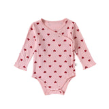 Spring Baby Kids Heart Pattern Onesies and Pants Clothing Set for Girls - MyKids-USA™