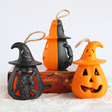 Halloween Handheld Horror Decorative Skull Candle Light