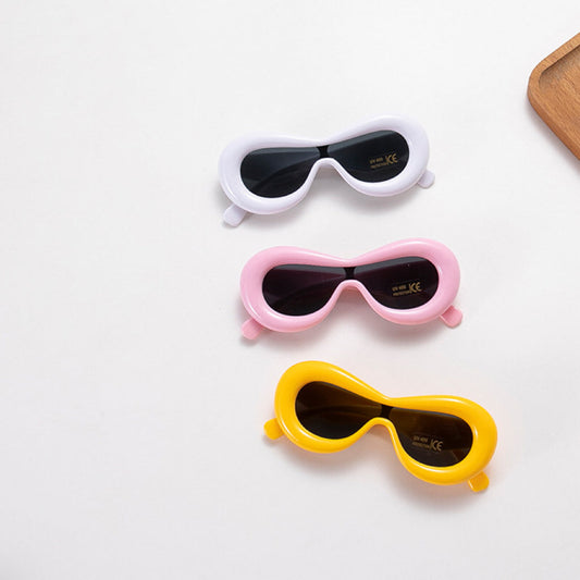 Kids Cool Colorful Sun Protection Outgoing Sunglasses