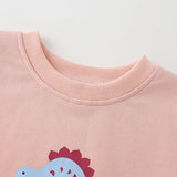 Baby Girl Flower Print Pattern Solid Color Beautiful Hoodies - MyKids-USA™