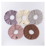 Simple Embroidered Cotton Baby Bib - MyKids-USA™