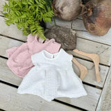 Summer Hot Selling Baby Kids Girls Sleeveless Solid Color Princess Plaid Dress - MyKids-USA™