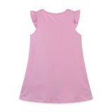Baby Cartoon Patched Graphic Sleeveless Princess Summer Dress