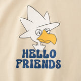 Summer Boys’ Cartoon and Letters Print T-shirt in European and American Style