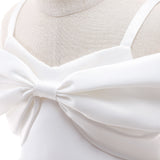 Baby Girl Solid Color Sling Princess Fashion Dress Children’s Formal Dress - MyKids-USA™