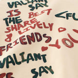 Summer Girls’ Letters Print T-shirt in European and American Style