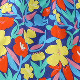 Summer New Design Girls’ Colorful Flowers Pattern Single Breasted Fly Sleeves Dress - MyKids-USA™