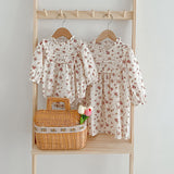 Ditsy Flower Graphic Sisterly Clothes Onesies & Dress - MyKids-USA™