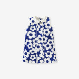 Summer Baby Girls Sleeveless Floral Pattern Single Breasted Dress - MyKids-USA™