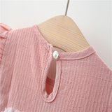Autumn and Spring Arrival Baby Girls Long Sleeves Tulle Patchwork Dress - MyKids-USA™