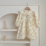 Adorable Baby Lace Collar Onesies or Floral Pattern Girls Dress - MyKids-USA™