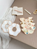 Adorable Cartoon Petal-Shaped Six-Layer Pure Cotton Muslin Bib - MyKids-USA™