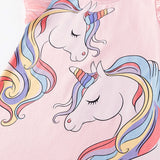 Summer Arrival Animals Cartoon Pattern Fly Sleeves Dress for Stylish Girls