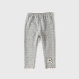 Baby Kids Girls Spring Flower Logo Soft Pants - MyKids-USA™