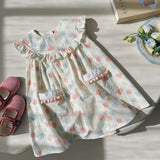 Summer Baby Kids Girls Sleeveless Colorful Polka Dots Dress - MyKids-USA™