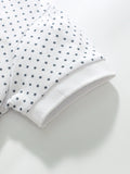 Baby Kids Boys Little Stars Print Short Sleeves Polo Shirt - MyKids-USA™