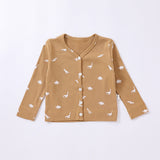 Baby Boy And Girl Print Pattern Western Style Quality Cardigan - MyKids-USA™