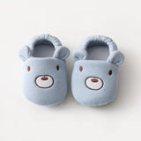 Baby Cartoon Animal Embroidered Graphic Cotton Filling Design Warm Toddle Shoes - MyKids-USA™