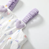 Summer Baby Kids Hearts Pattern Sleeveless Top Vest and Shorts Clothing Set for Girls - MyKids-USA™