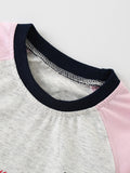 Girls Cartoon Printing Pattern Comfy Cotton Top Pullover - MyKids-USA™