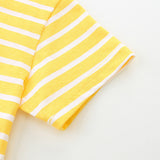 Summer Arrival Baby Girls Cute Rabbits Pattern Tulle Patchwork Short Sleeves Dress