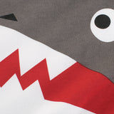 Baby Boy Shark Graphic Contrast Design Long Sleeved O-Neck Pullover Hoodies - MyKids-USA™