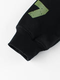 Baby Kids Letters Pattern Crew Neck Long Sleeves Warm Cozy Pullover - MyKids-USA™