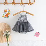 Summer Arrival Baby Girls Cute Floral Sleeveless Dress Design Onesies