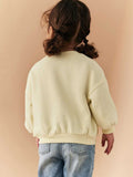 Autumn Warm Baby Kids Girls Cartoon Rabbit And Flowers Pattern Pullover Clothing Long Sleeves Top Sweatshirt - MyKids-USA™