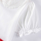 Summer Arrival Baby Girls Cute Color Patchwork Rabbits Pattern Short Sleeves Dress - MyKids-USA™