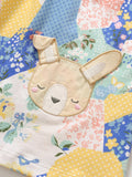 Spring Baby Grils Kids Long Sleeve Cartoon Patchwork Design Dress - MyKids-USA™