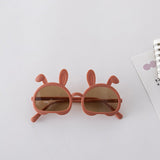 Fashion Bunny Shape Solid Color Sunglasses - MyKids-USA™