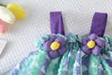 Baby Girl New Style Flower Patched Design Sling Onesies - MyKids-USA™