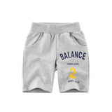 Baby Boy Alphabet Pattern Printing 2022 Summer New 5-Point Casual Pants