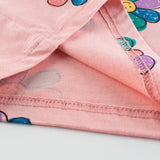 Baby Girl Sunflower Print Short Sleeved Lovely T-Shirt In Summer Outfit