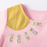 Summer  Arrival Weather Elements Pattern Short Sleeves Dress for Stylish Girls - MyKids-USA™