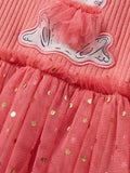 Summer Baby Girls Sleeveless Rabbit Cartoon Chiffon Dress