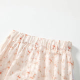 Summer Baby Kids Flowers Pattern Fly Sleeves Top Dress and Shorts Clothing Set for Girls - MyKids-USA™