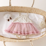 Summer Arrival Baby Girls Cute Floral Sleeveless Dress Design Onesies