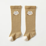 Baby Cartoon Embroidered Pattern Mid-Tube Design Korean Style Socks - MyKids-USA™