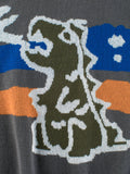 Baby Boy Kids Dinosaur Pattern Crew Neck Long Sleeves Knitwear Pullover - MyKids-USA™