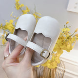 Autumn Fashion Baby Girl Solid Color Leather Toddler Shoes - MyKids-USA™
