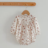 Ditsy Flower Graphic Sisterly Clothes Onesies & Dress