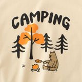 Boys’ Teddy and Letters Print T-shirt in European and American Style