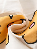 Summer New Arrival Baby Kids Girls Fly Sleeves Floral Print Square Neck Yellow Dress - MyKids-USA™