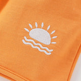 Summer Baby Kids Sunrise Pattern Hooded T-shirt and Shorts Clothing Set for Boys - MyKids-USA™