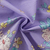 Summer Arrival Cute Flowers Pattern Fly Sleeves Crew Neck Dress for Stylish Girls - MyKids-USA™
